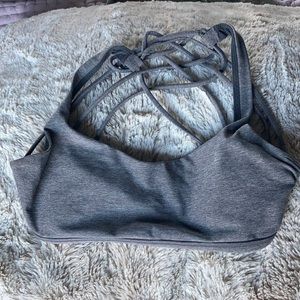 Grey Lululemon Free to be Bra Size 4